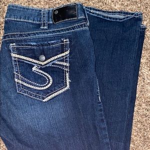 Silver Jeans “Suki” Size 34 Length 33